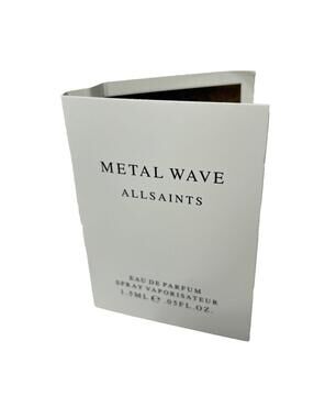 Allsaints Metal Wave Eau De Parfum 1.5ml 0.05fl Oz Booklet Unisex Fragrance